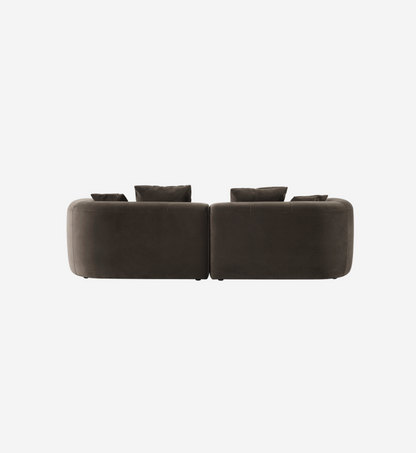 Wicklow Sofa - Brown Velvet