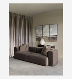 Wicklow Sofa - Brown Velvet