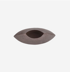 Samui Brown Stonewash Moon Vase