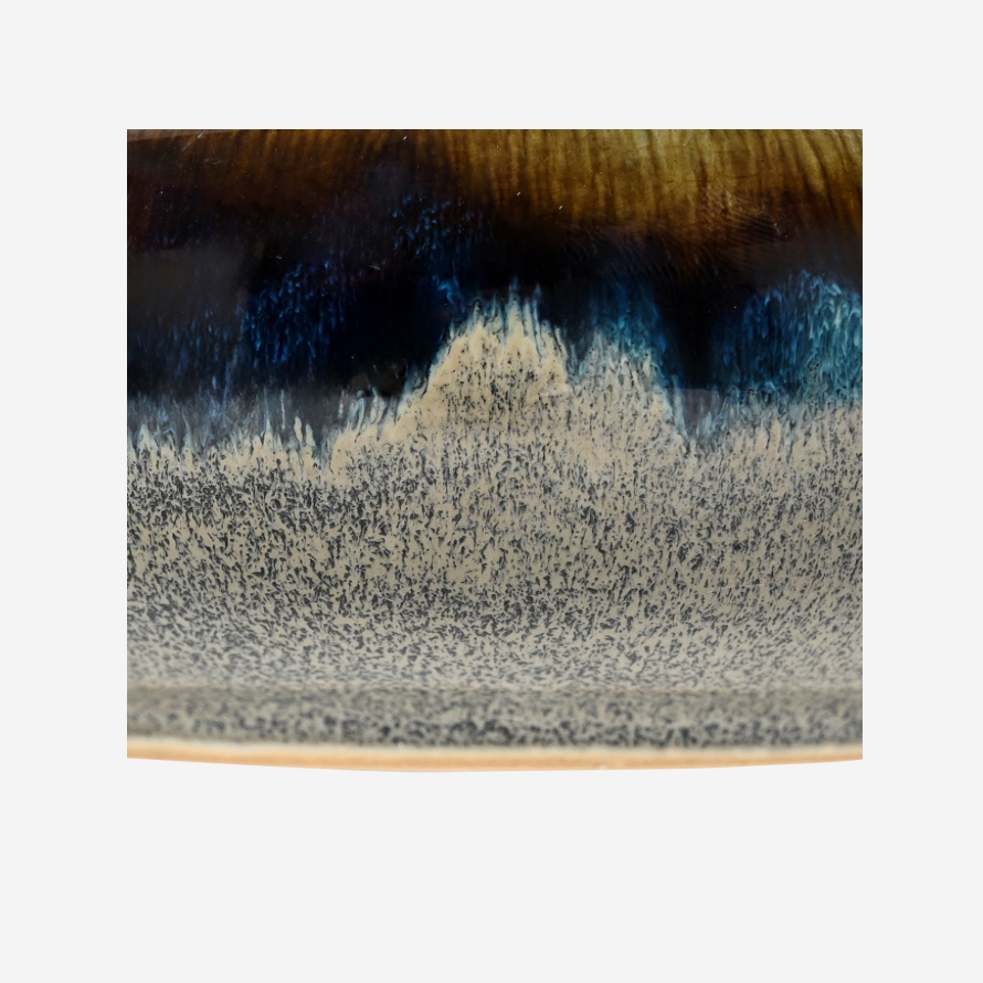 Medway Blue Reactive Glaze Stoneware Bowl