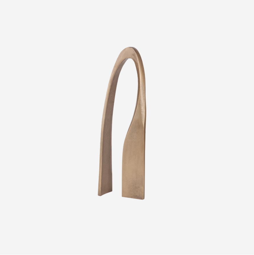 Arch Antique Aluminium Sculpture 46cm