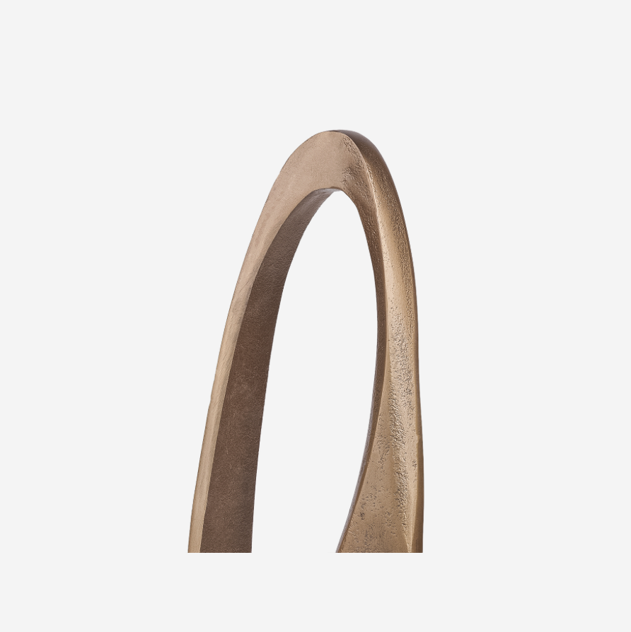 Arch Antique Aluminium Sculpture 46cm