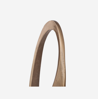 Arch Antique Aluminium Sculpture 46cm