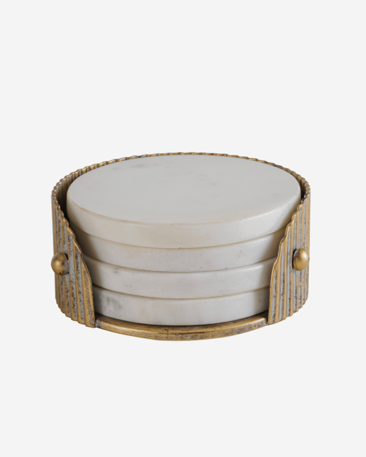 Belvedere Aged Gold Coasters