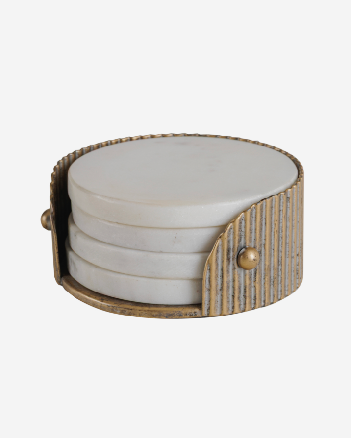 Belvedere Aged Gold Coasters
