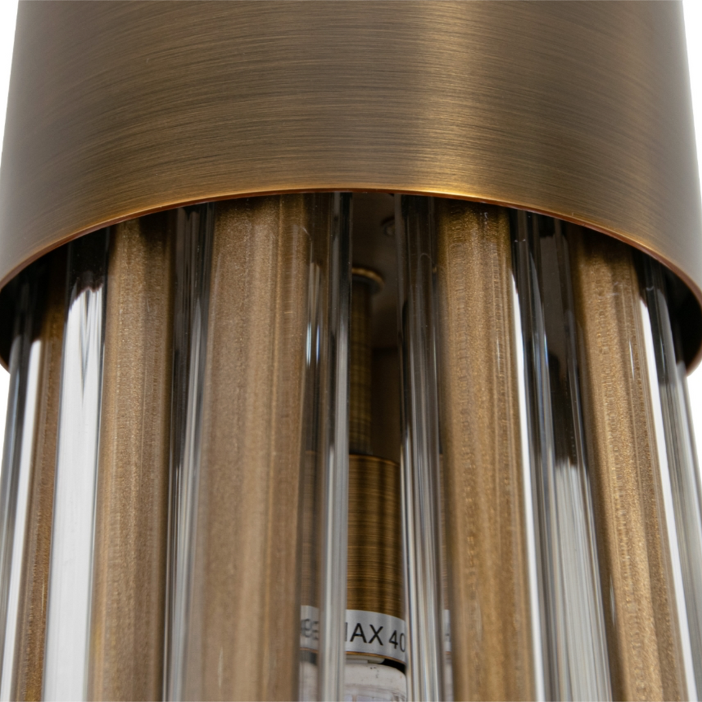 Colmar Antique Brass Finish Pendant