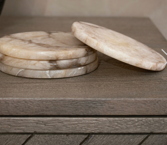 Breuer Coaster Set of 4 Cream
