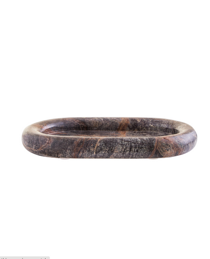Fazio Forest Green Marble Catchall