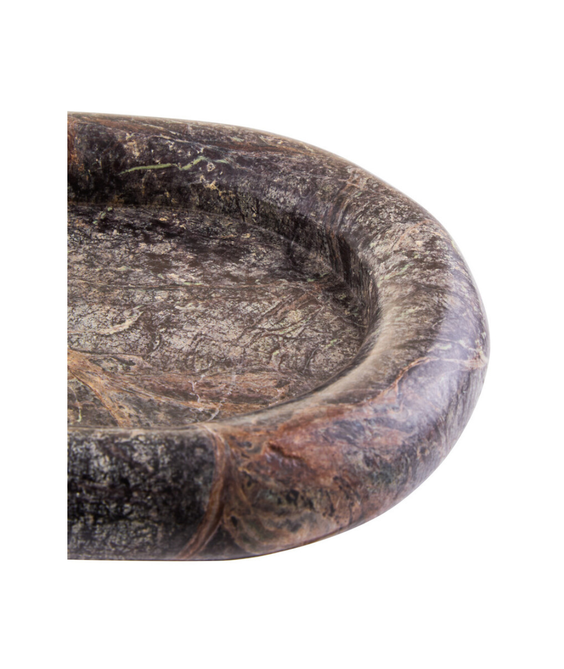Fazio Forest Green Marble Catchall
