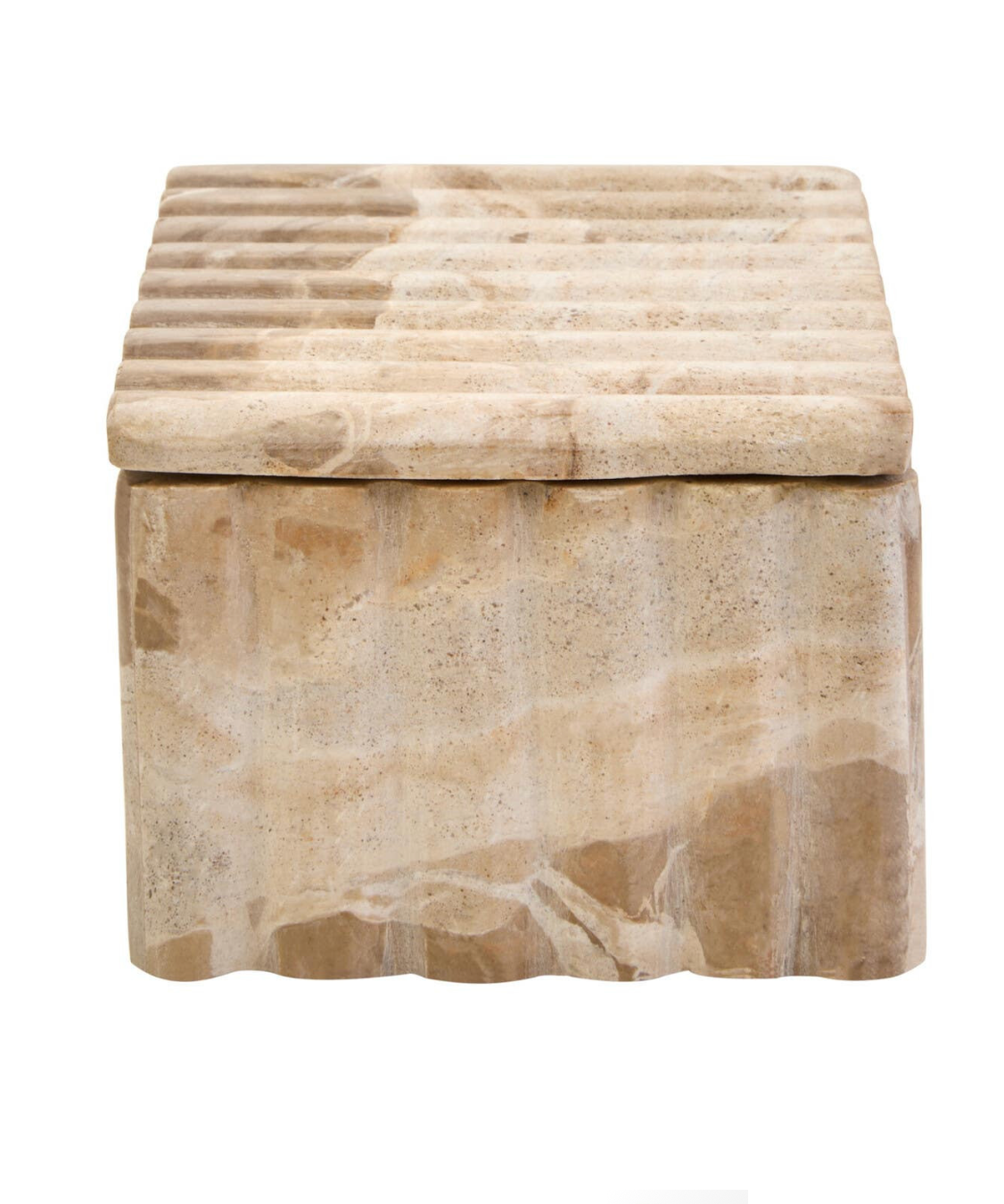 Santino Rectangular Chocolate Marble Box