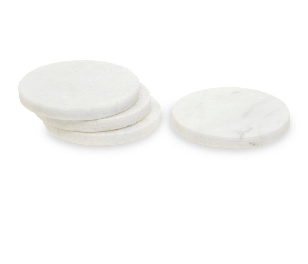 Kindia Set 4 Marble Coasters