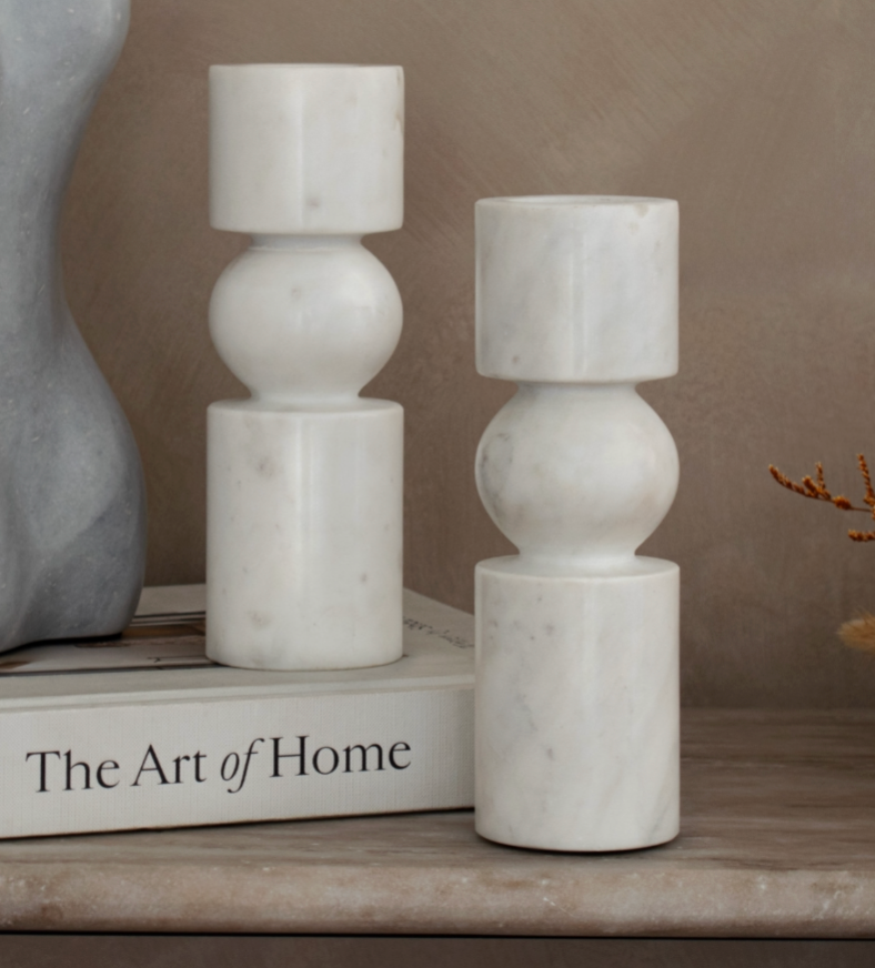 Marble Candle Holder