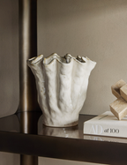 Coralie Medium Glazed Ceramic Vase
