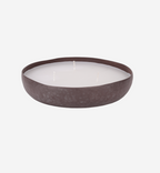 Samui Hammered Brown Wax Candle Bowl