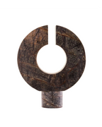 Fazio Forest Green Marble Sculpture
