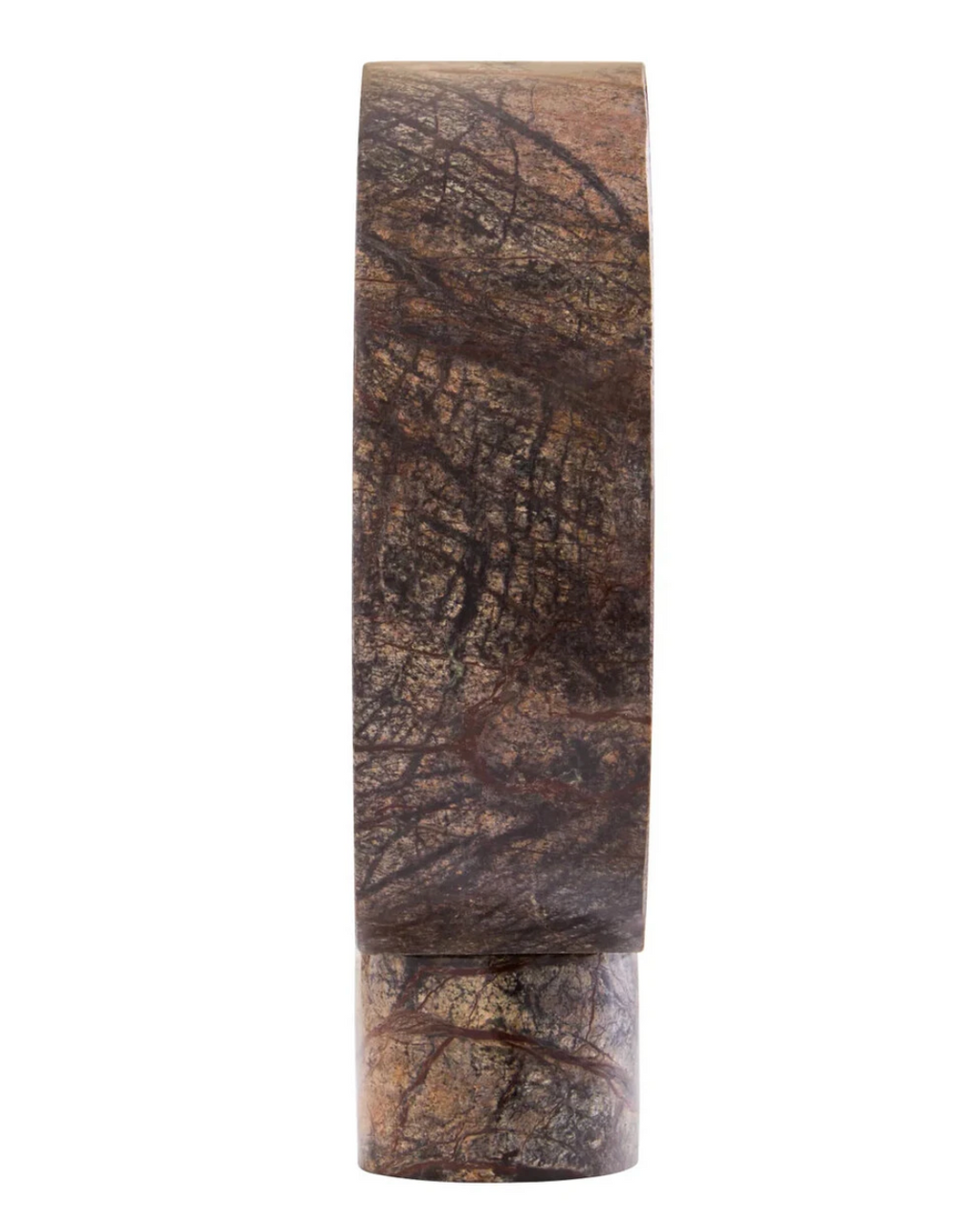 Fazio Forest Green Marble Sculpture