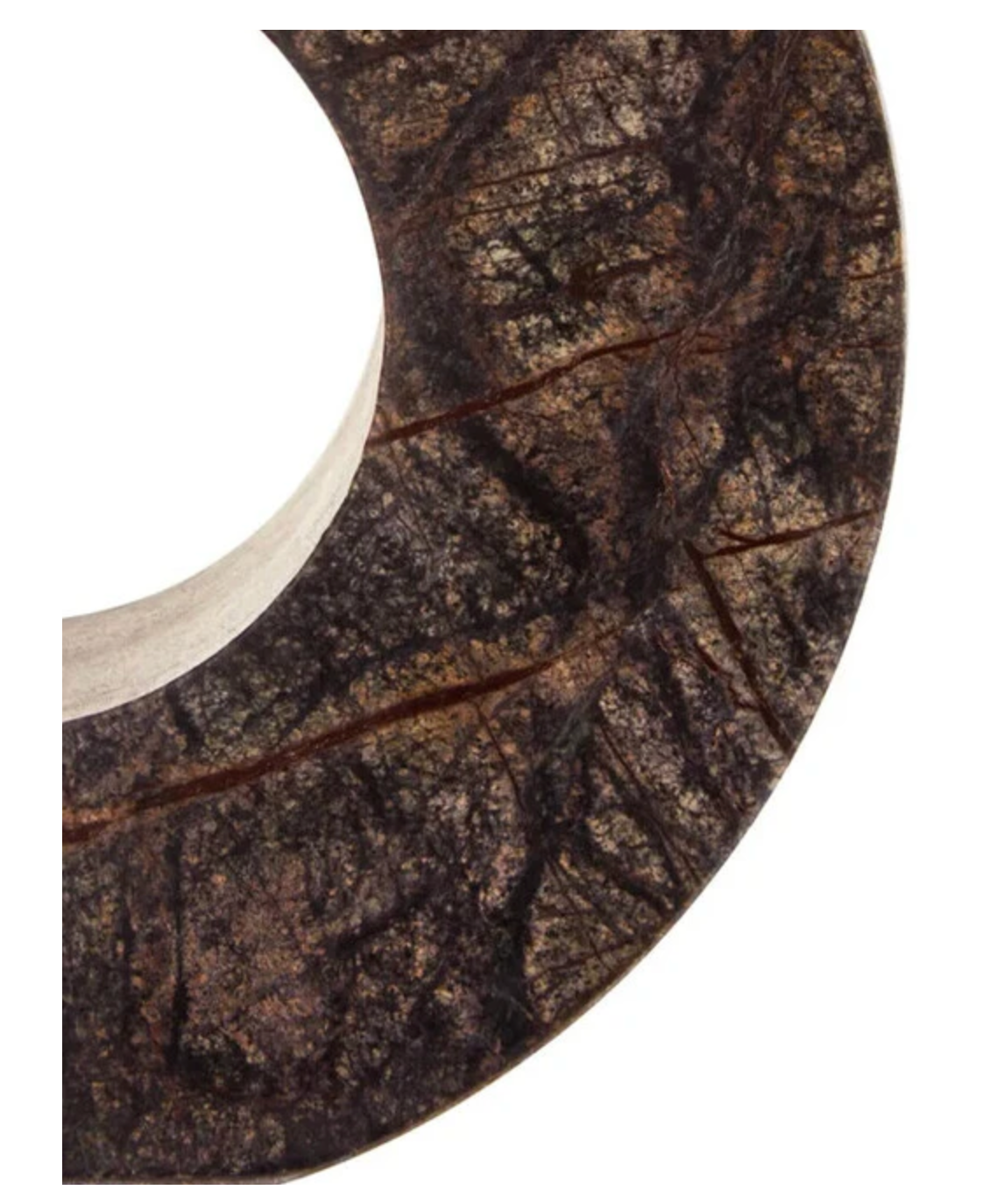 Fazio Forest Green Marble Sculpture