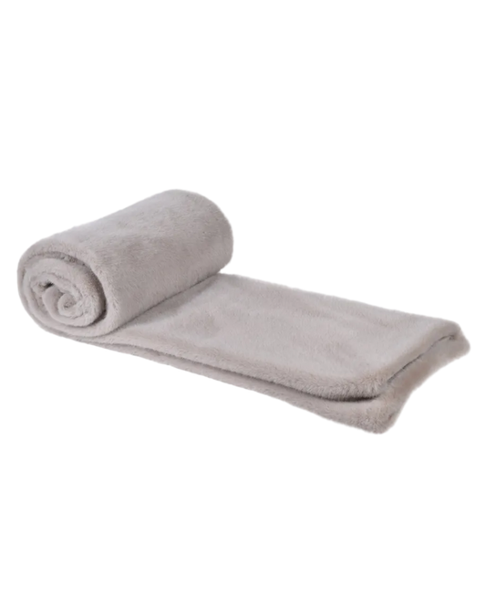 Fawn Faux Fur Throw