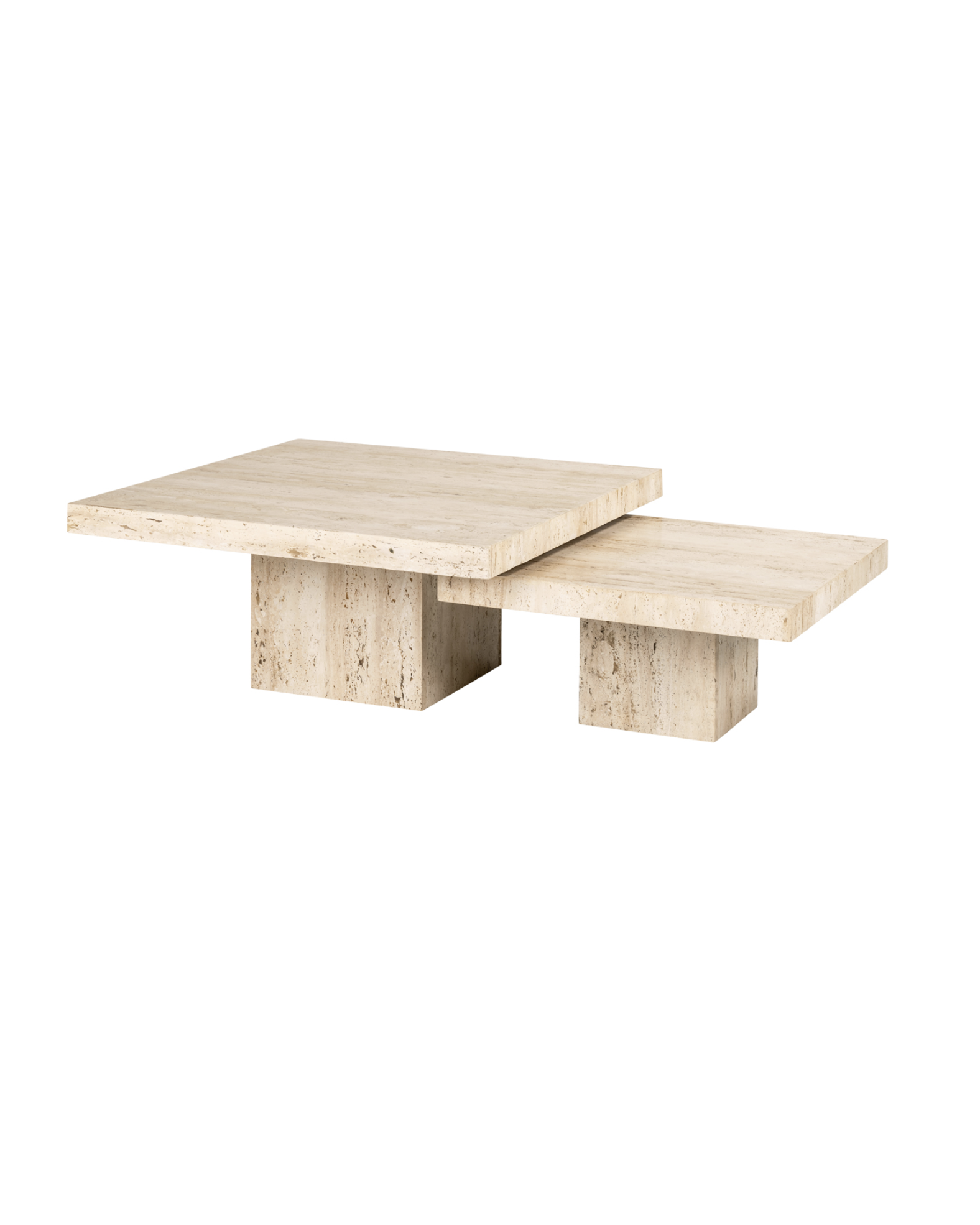 Richmond Interiors Coffee table La Cantera beige (Set of 2)