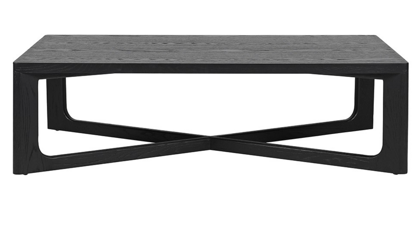Noir Oak Veneered Coffee Table