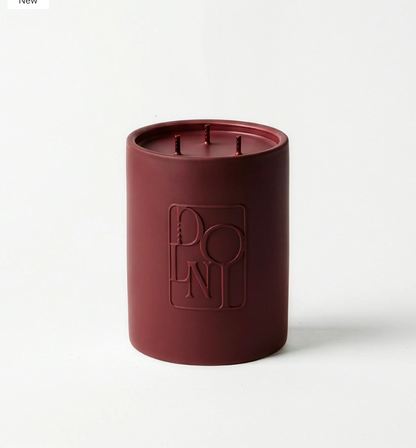 Dolni Large Ceramic 600g Cherry Candle