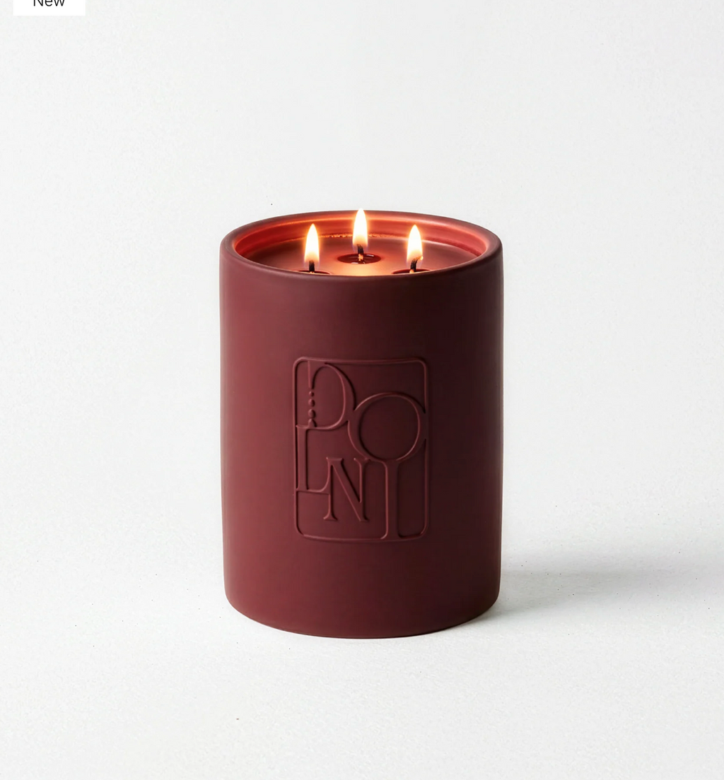 Dolni Large Ceramic 600g Cherry Candle