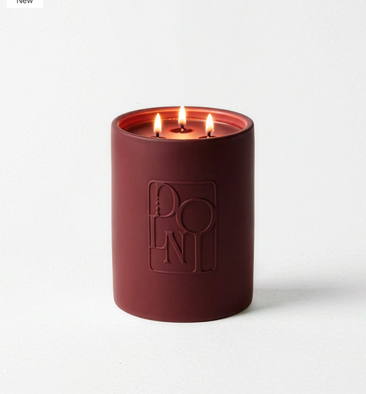 Dolni Large Ceramic 600g Cherry Candle