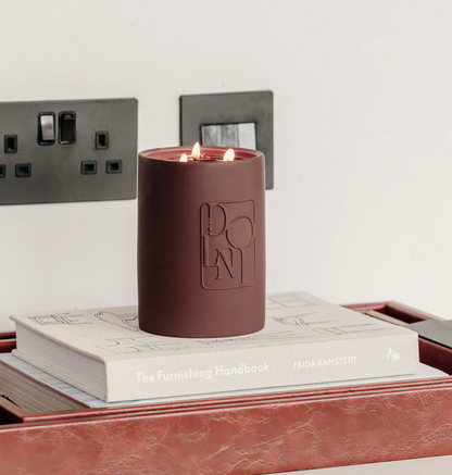 Dolni Large Ceramic 600g Cherry Candle