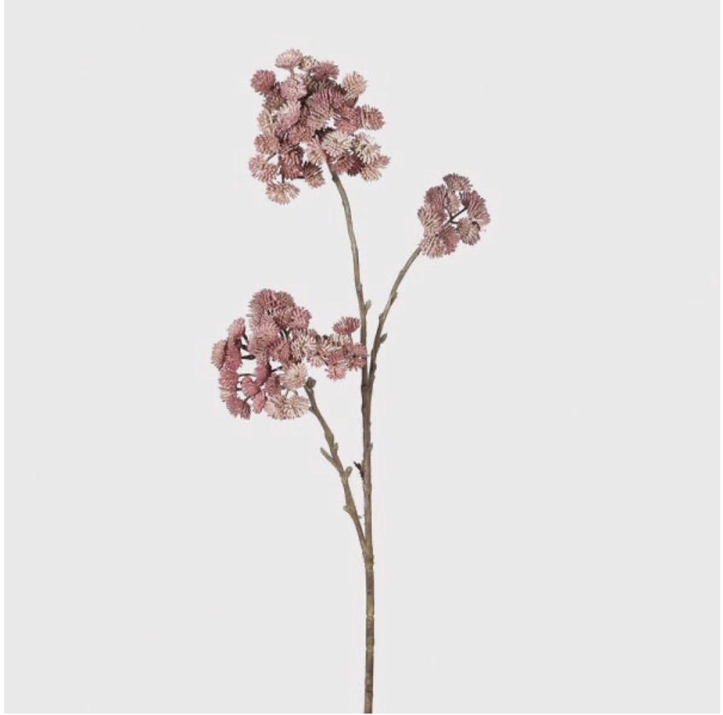 Mauve Sedum Spray Dimensions: H:760 mm.