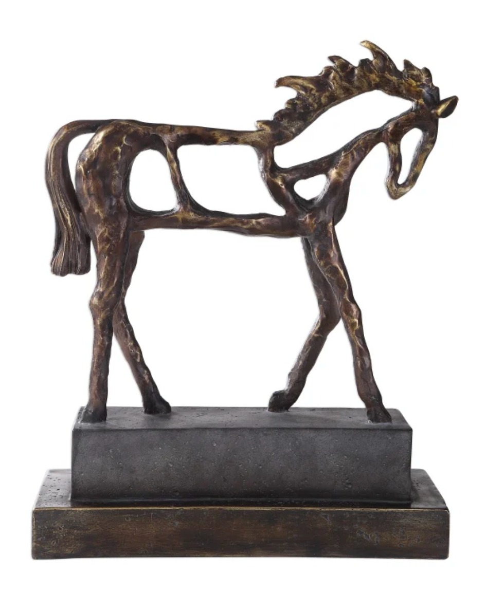 Uttermost Titan Horse Sculpture