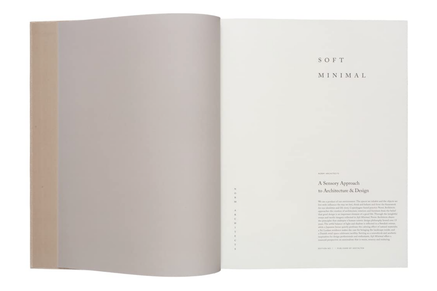 Soft Minimal: Norm Architects: A Sensory Approach to Architecture and Design