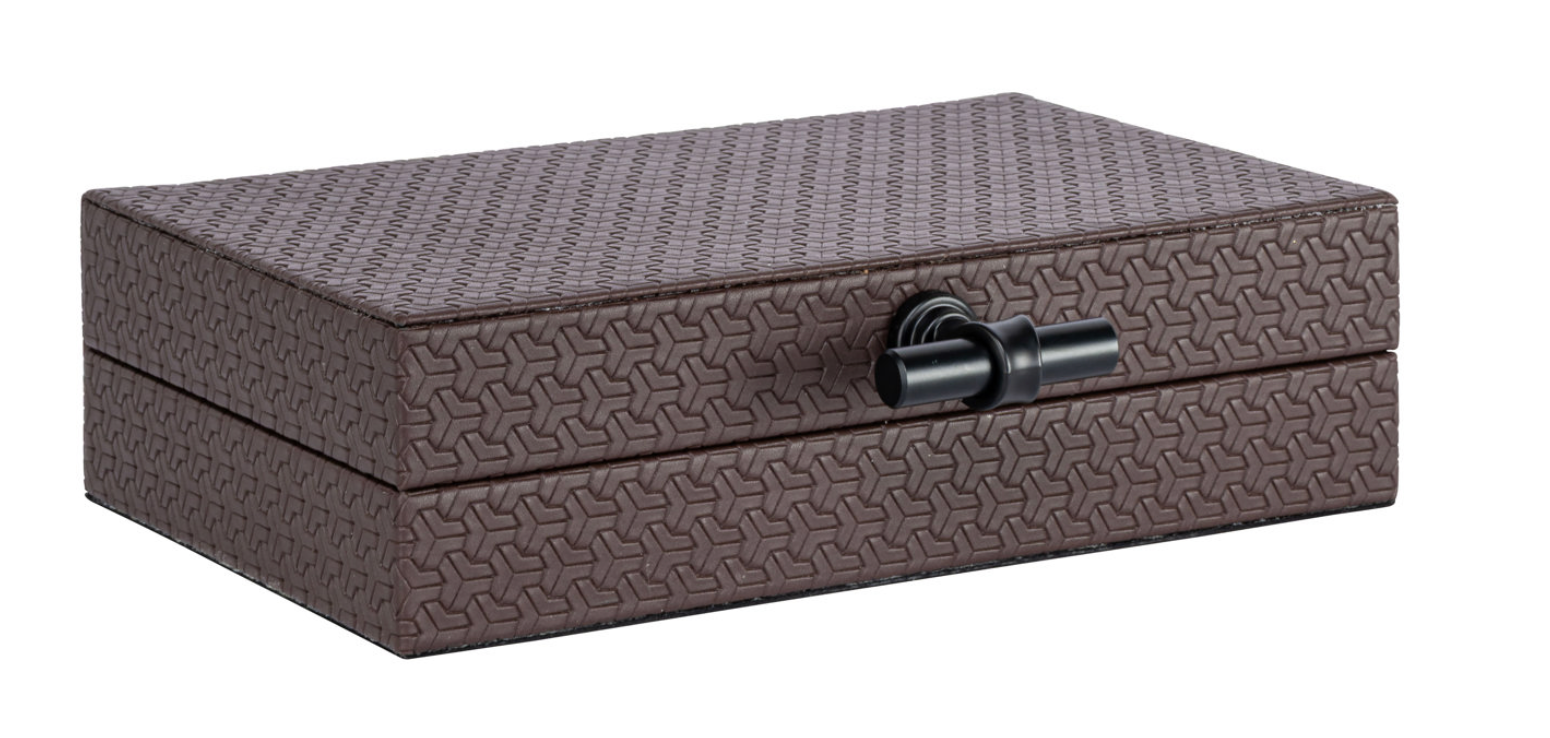 Richmond Interiors Storage box Billie dark Brown Small