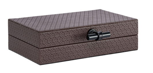 Storage box Billie dark brown Large
