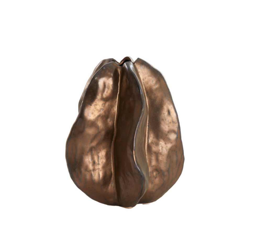 Idrua Large Vase - Matt Copper