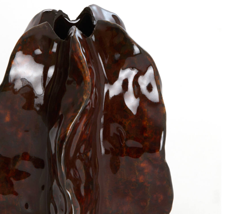 Idrua Small Vase - Matt Copper