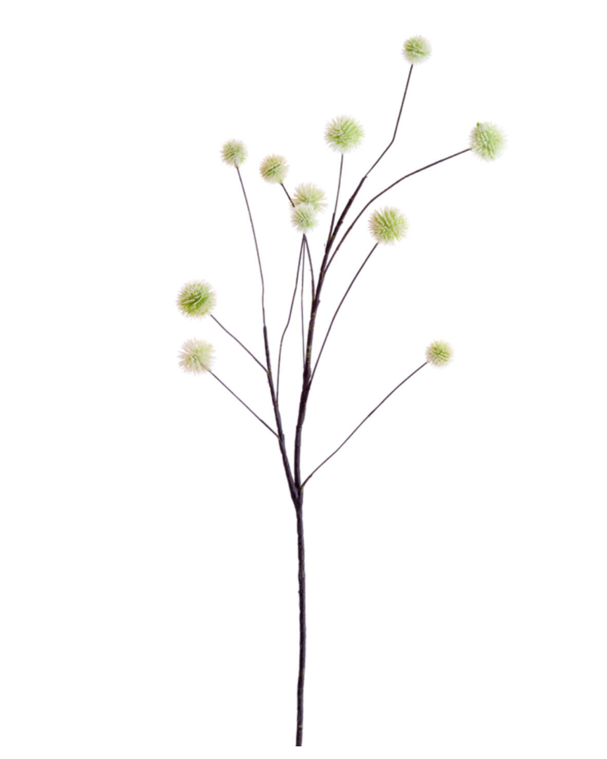 Faux Allium Ball Stem