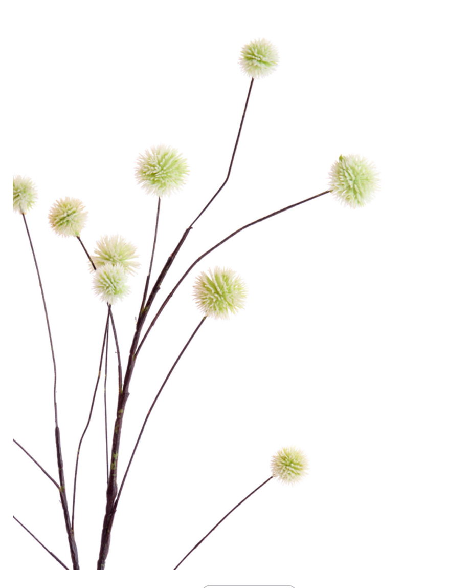 Faux Allium Ball Stem