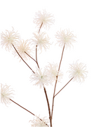 Faux Spider Chrysanthemum Branch Stem