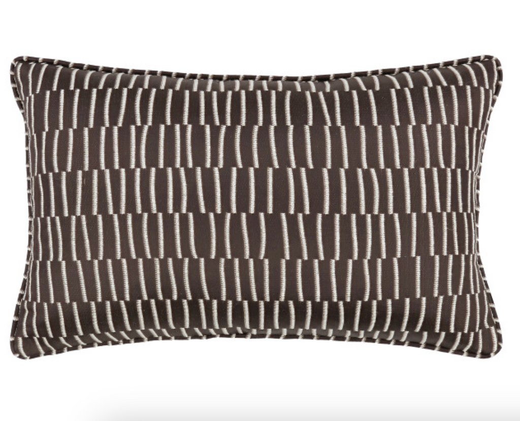 Zinc Polanco Mole Embroidered Cushion 55x35cm
