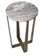 Set of 2 Toronto Marble Side Tables