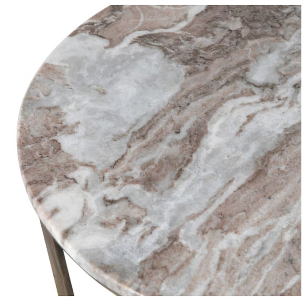 Set of 2 Toronto Marble Side Tables