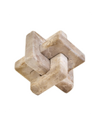 Santino Chocolate Marble Knot Sculpture