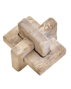 Santino Chocolate Marble Knot Sculpture