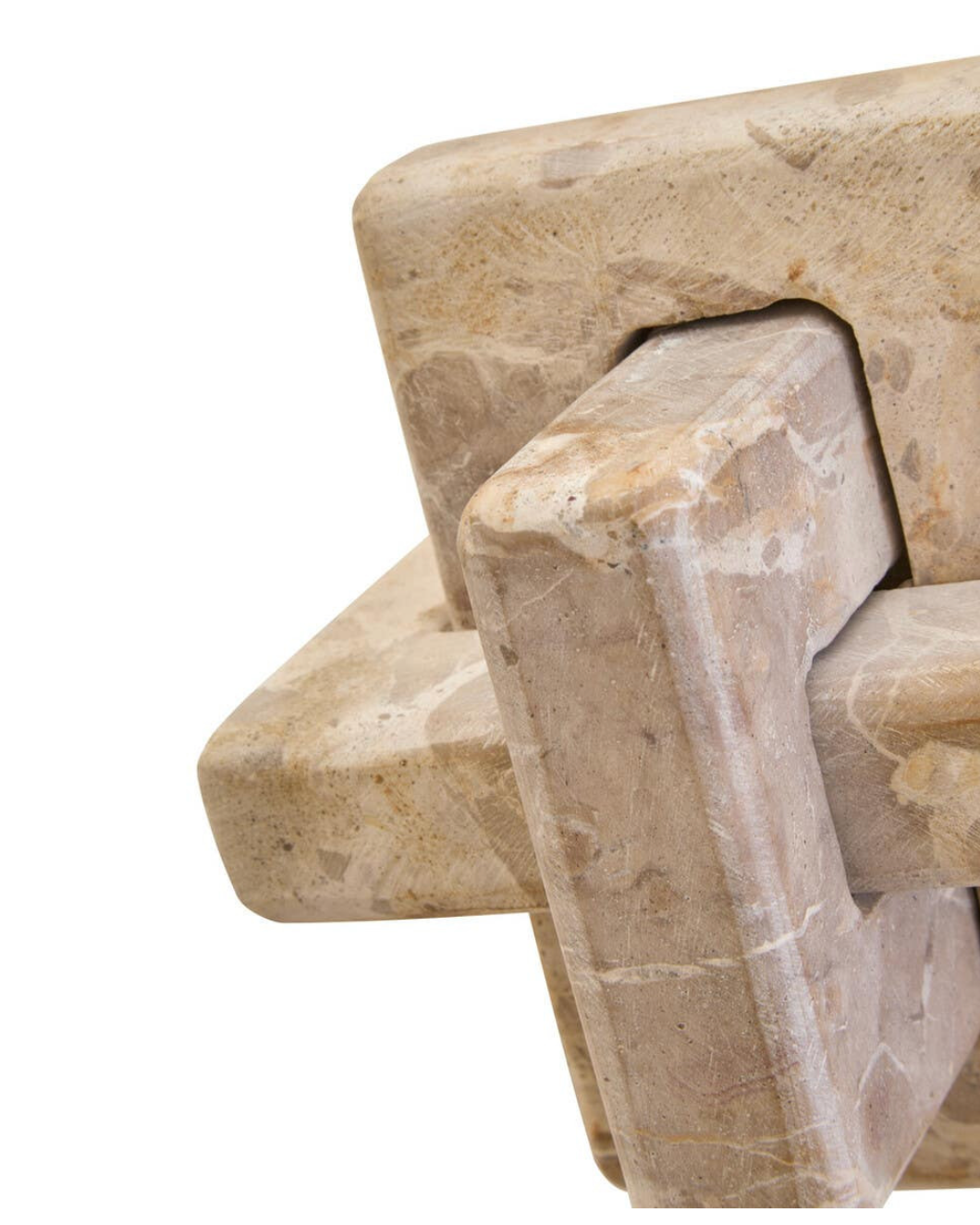 Santino Chocolate Marble Knot Sculpture
