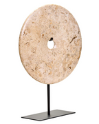 Zoro Small Speckled Marble Round Disc 20cm