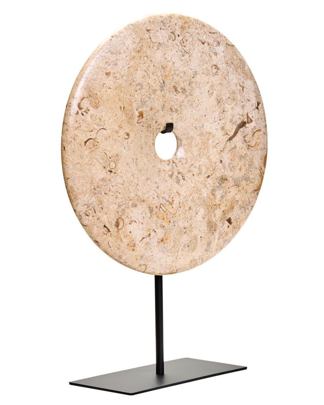 Zoro Small Speckled Marble Round Disc 20cm