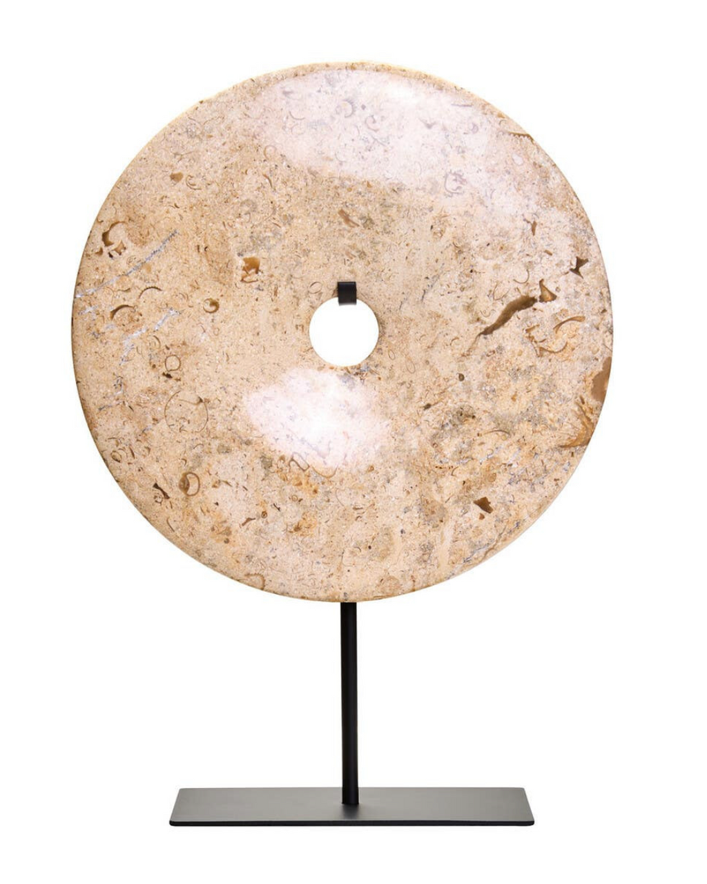 Zoro Small Speckled Marble Round Disc 20cm