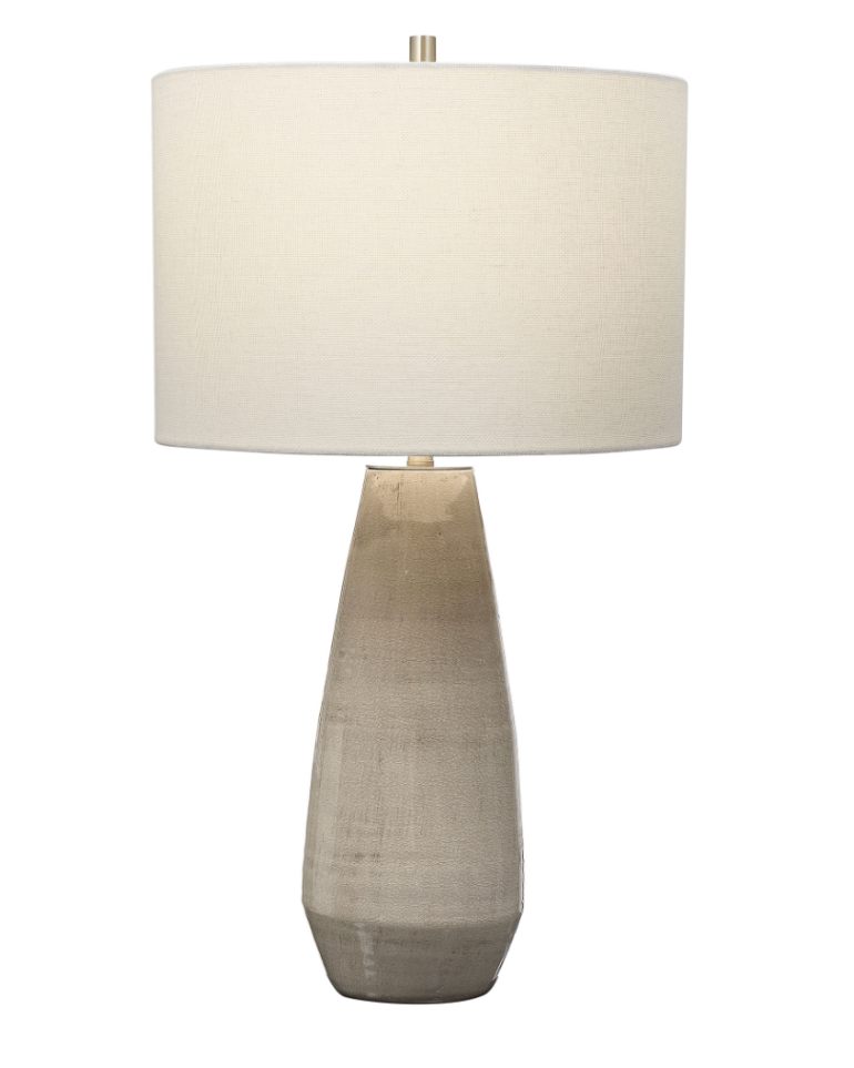 Uttermost Volterra Taupe-gray Table Lamp