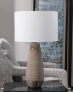 Uttermost Volterra Taupe-gray Table Lamp