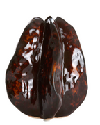 Idrija Medium Vase - Dark Brown